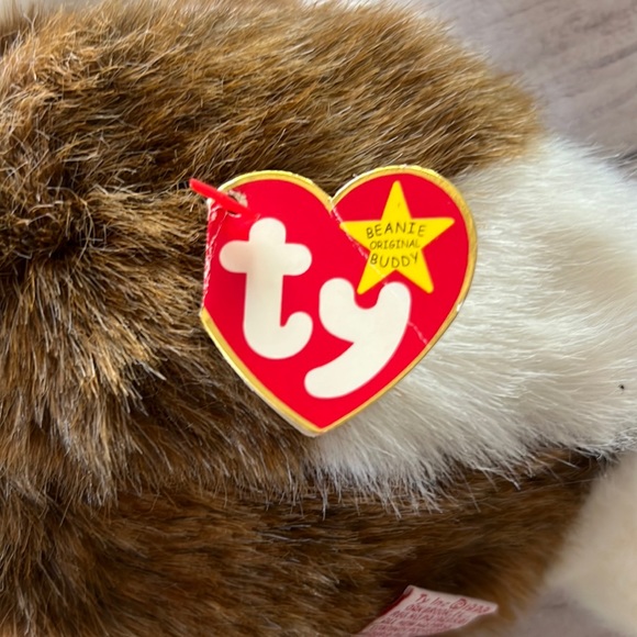 ⭐️HP⭐️ Ty Beanie Buddies “Stretch” the ostrich. Set/2. Large: approx 16”. - Picture 5 of 16